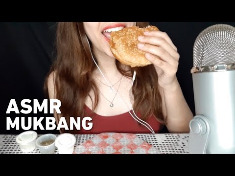 ASMR COMIENDO HAMBURGUESA |  eating burger asmr