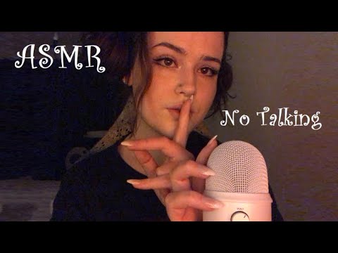 ASMR |  Mic Scratching and  Brushing (no Talking)