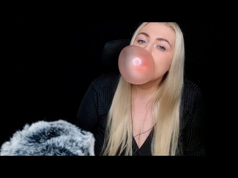 ASMR- Intense Chewing Gum Sounds/Blowing Bubbles/Gum Snapping/Popping