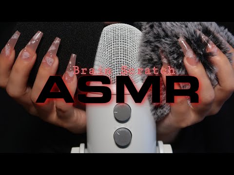 ASMR  Brain Melting Scratch Cover & No Cover Tingly SLEEP(No Talking)