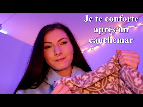 ASMR Français 🌙⭐Comforting you after a bad dream ⭐🌙 [roleplay, soft spoken ] ENG CC included