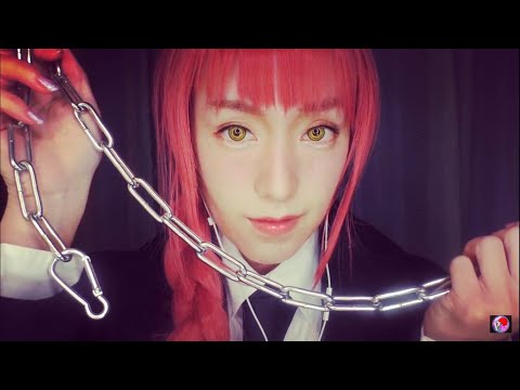 [Sub]ASMR チェンソーマン/マキマRP/Chainsaw Man MAKIMA RP/Ear cleaning/Personal Attention