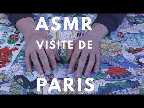 ASMR : VISITE RELAXANTE de PARIS (Stickers et autres magies)