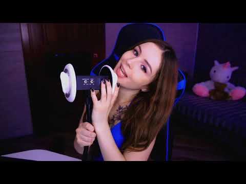 💙ASMR Ear licking (kisses, ear eating)💙