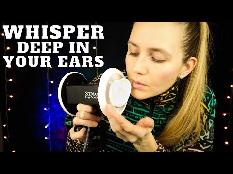 ASMR Fall Sleep to This Sensitive Whisper RIGHT IN Your Ears!