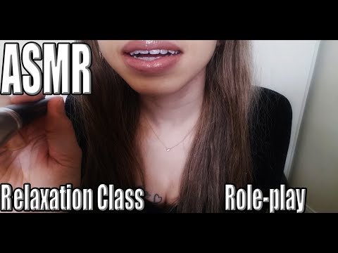 {ASMR} Relaxation online class | role-play