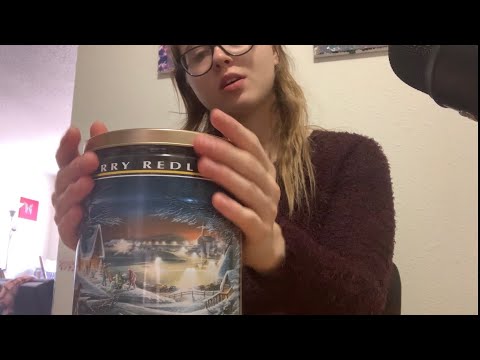 ASMR with a Caramel Popcorn Container 🌽