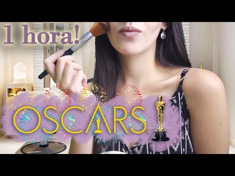 [ASMR] Te Arrumando Pro OSCAR: Maquiagem Completa & Penteado (Roleplay de Atenção Pessoal)