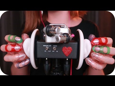 ASMR Ear Tapping with GEL GRIPS ~Fast, Slow, Varied~