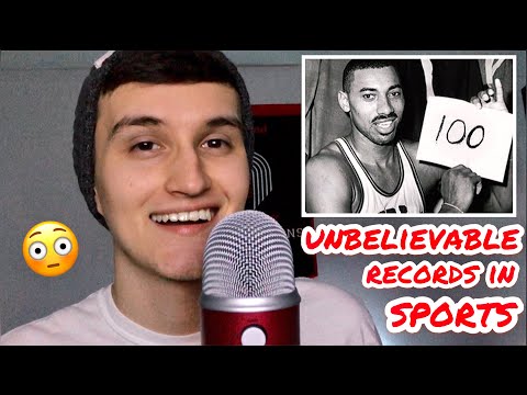Unbelievable Records In Sports 🏀⚾️🏈 ( ASMR )