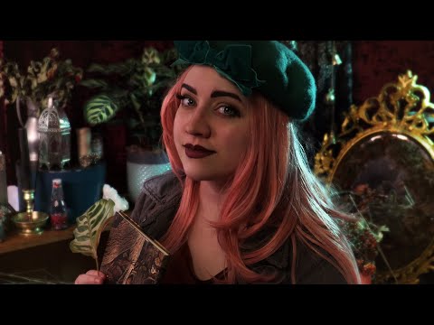 ASMR The Herb Witch 🌿 (Plucking Worries, Writing Spells, Incense Cleanse, etc)