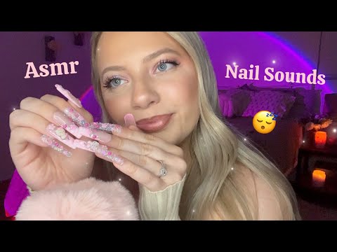 Asmr Clicky Clacky Nail Sounds for Sleep 😴 Nail Tapping, Scraching, Camera Tapping 💕