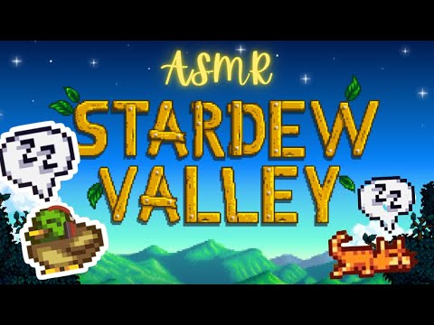 ASMR Gaming Stardew Valley Pt. 1 (Whispered)😊🍒