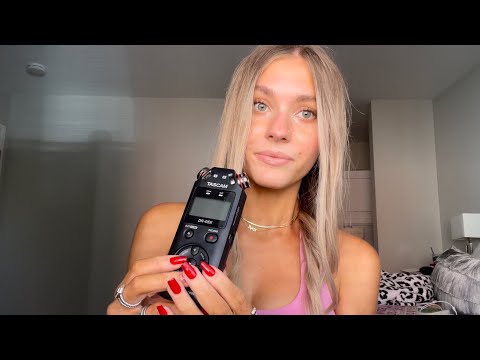 ASMR| Things I like Opinion (Articulated Whisper) Tascam Microphone💞