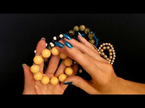 ASMR | My Stretchy Bracelet Collection | Show & Tell (Whisper)