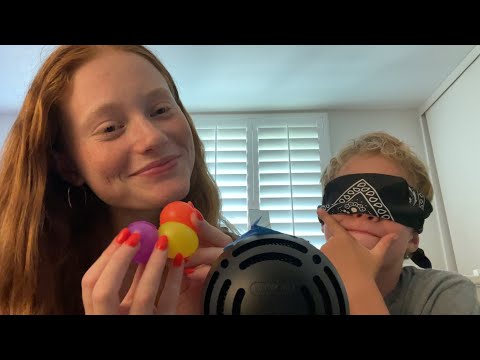 ASMR guess the trigger ft. my brother