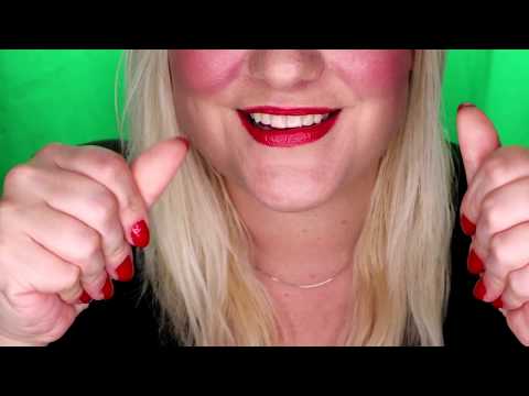 ASMR - Multiple triggers - Repeating words, ramble, nail on nail, etc