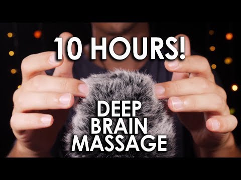 [ASMR] DEEP BRAIN MASSAGE (No Talking) 10 HOURS+!