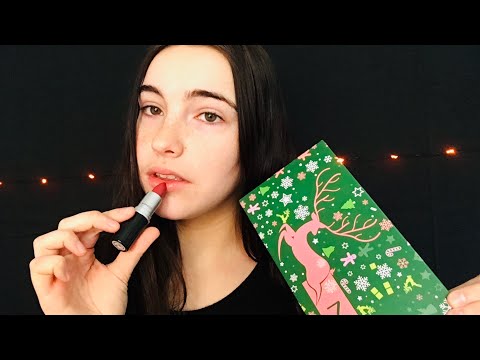 ASMR Mac Holiday Collection Lipstick Try On