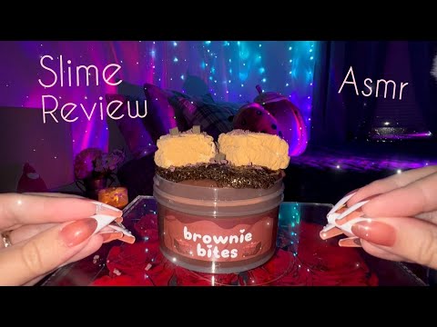 Asmr Slime Review (OGSlimes)| Satisfying Slime Sounds, Sticky, Clicky 😴