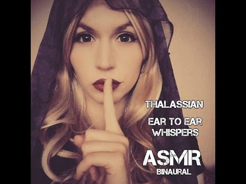 ☆*:.｡.o ASMR Close Up Ear to Ear Whispers in Thalassian . WoW Blood Elf RP . Binaural o.｡.:*☆