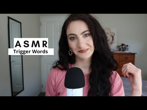 ASMR Trigger Words with Hand Movements