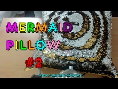 ASMR | MERMAID PILLOW #2 (SCRATCHING SOUNDS) - WHISPERED
