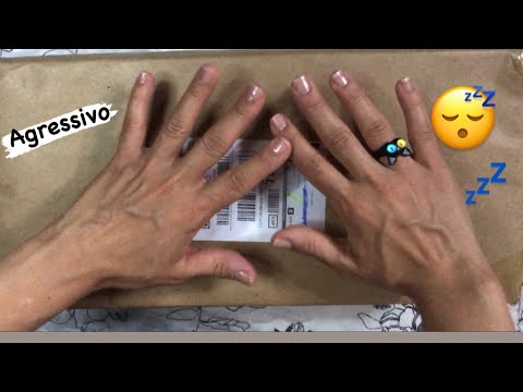ASMR tapping e scratching UNBOXING😴💤