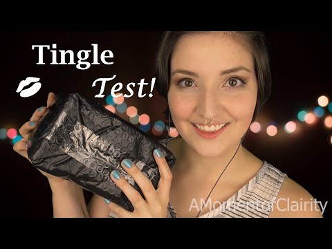 [ASMR] ASMRtistry One Lipstick UNBOXING!! Testing Kisses & Tingles💄💋