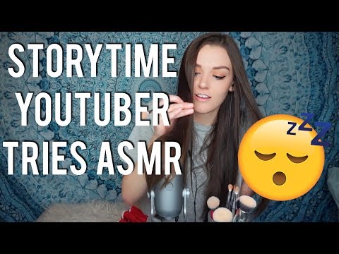 TRYING ASMR FOR THE FIRST TIME... | ALLY HARDESTY
