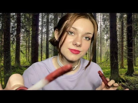 ASMR | Doing Your Makeup For a Photoshoot! 📸 | Personal Attention (Green Screen Test)