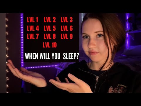 ASMR~Can You Get To Level 10 Before Falling Asleep? (Inspired by @Caca ASMR )