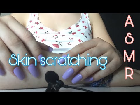 ASMR | skin scratching                  ( meet my boyfriend )