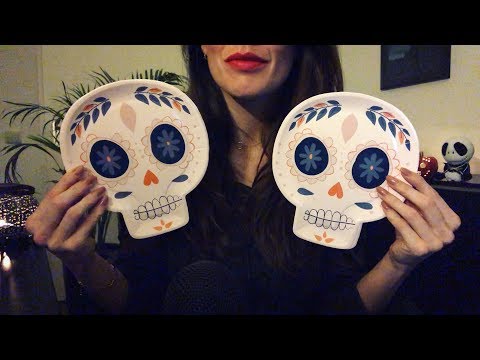 ASMR - Fast Tapping and Scratching Halloween Triggers - No Talking