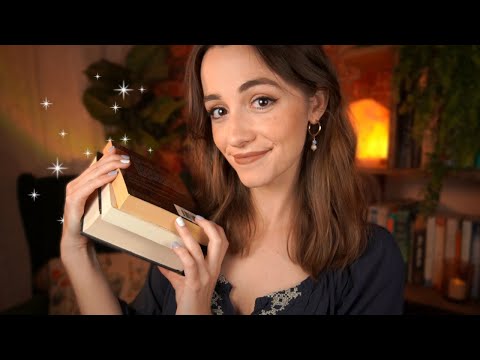 ASMR | Tingly Book Triggers ✨ Tapping, Page Turning, Reading