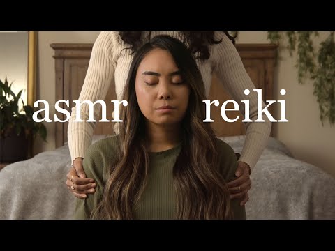 ASMR Reiki Real Person Chakra Healing & Crystal Cleanse with Tuning Fork, Tarot & Nature Energy