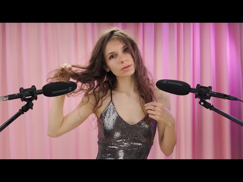 ASMR - Mic Scratching With My Hair ✨