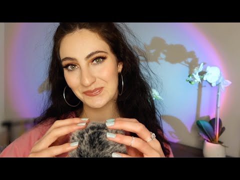 ASMR Guided Meditation / Relaxation with Fluffy Mic Scratching