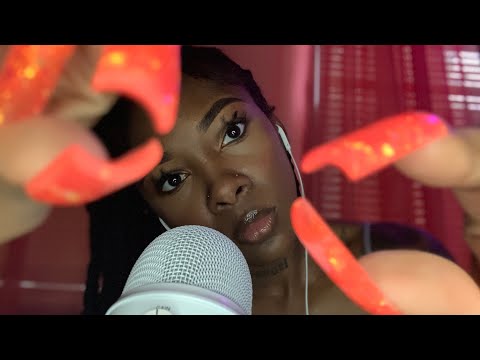 ASMR| Pulling Negative Energy From You + Positive Affirmations❤️🫶🏾(personal attention)