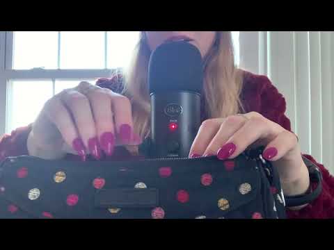 ASMR What's In My Bag?, Hand Sounds +