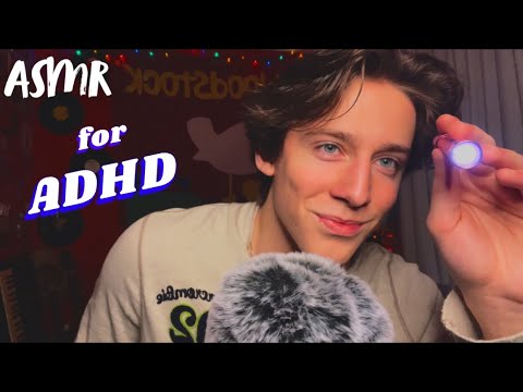ASMR for ADHD ✨(focus games, light triggers, attention tests)