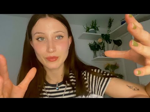 asmr | extra tingly fishbowl effect with clicky inaudible whispering