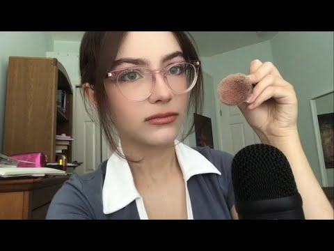 mean friend does your makeup for the first day of school! ASMR