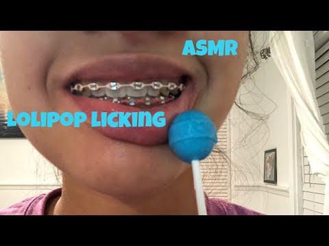 Licking Lolipop Until It’s Gone ASMR