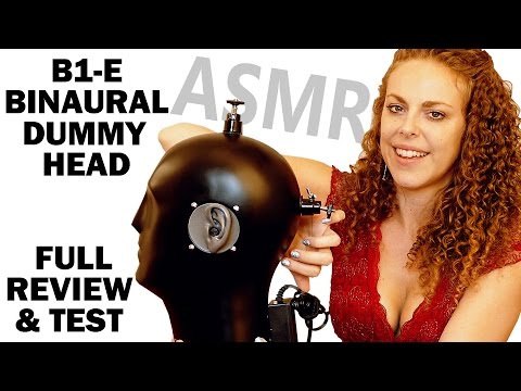 NEW ASMR Binaural Microphone! BE-1 Full Review & Test Whisper, Ear Massage, Cupping
