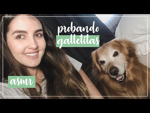 ASMR con mi PERRITO! (comiendo galletitas)