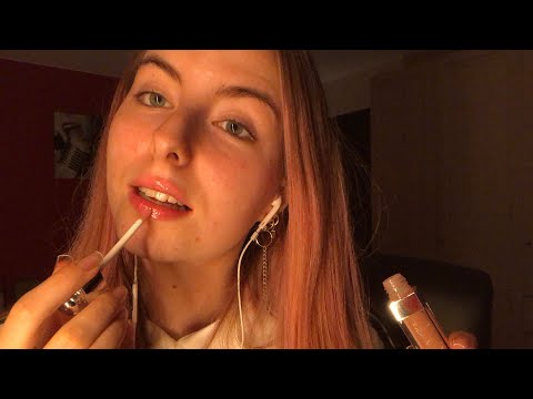 ASMR| Giving you The best Fast and Agressive Asmr ( tapping,Doing makeup, lipgloss application,...)