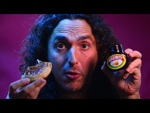 ASMR American Trying Marmite and Crumpets for the First Time 먹방
