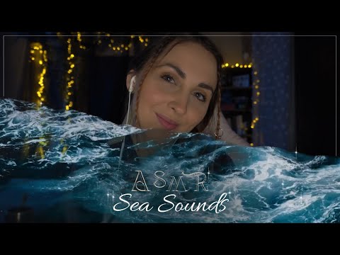 ASMR | Sea Sounds | Rélajate y Duerme Profundamente con el sonido de las olas del mar 🌊🩵 HD ✨