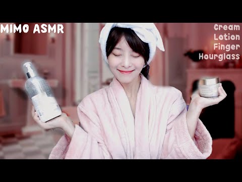 Cream Ear Massage in Bathroom🛀l NO TALKING ASMR